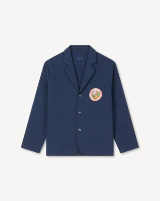 „Kenzo Badges“ Workwear-Jacke aus Baumwolle