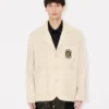 „Kenzo Badges“ Workwear-Jacke aus Baumwolle