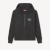 Kenzo Boke Heart‘ bestickter Kapuzenpullover mit Reißverschluss aus Baumwolle
