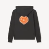 Kenzo Boke Heart‘ bestickter Kapuzenpullover mit Reißverschluss aus Baumwolle