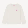 Kenzo Boke Heart Langarm-Hemd aus Baumwolle