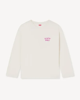 Kenzo Boke Heart Langarm-Hemd aus Baumwolle