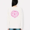 Kenzo Boke Heart Langarm-Hemd aus Baumwolle