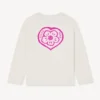 Kenzo Boke Heart Langarm-Hemd aus Baumwolle