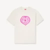 „Kenzo Boke Heart“ lockeres T-Shirt aus Baumwolle