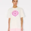 „Kenzo Boke Heart“ lockeres T-Shirt aus Baumwolle