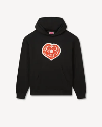 Kenzo „Boke Heart“ Oversize-Hoodie aus Baumwolle