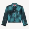 „Kenzo Boke Heart“ Oversize-Truckerjacke aus japanischem Denim