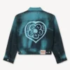 „Kenzo Boke Heart“ Oversize-Truckerjacke aus japanischem Denim