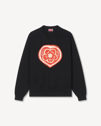 Kenzo Boke Heart‘ Pullover aus Baumwollwolle