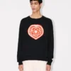 Kenzo Boke Heart‘ Pullover aus Baumwollwolle