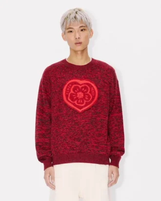 Kenzo Boke Heart‘ Pullover aus Baumwollwolle