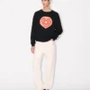 Kenzo Boke Heart‘ Pullover aus Baumwollwolle