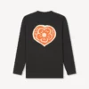 „Kenzo Boke Heart“ Relax-Langarm-Hemd aus Baumwolle