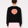 Kenzo Boke Heart‘ Strickjacke aus Baumwollwolle