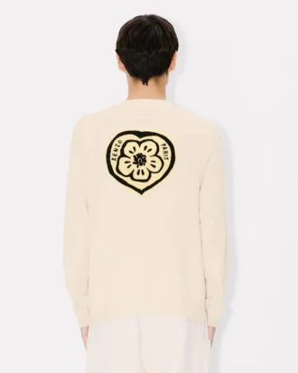 Kenzo Boke Heart‘ Strickjacke aus Baumwollwolle