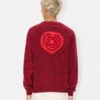 Kenzo Boke Heart‘ Strickjacke aus Baumwollwolle