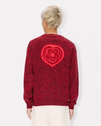 Kenzo Boke Heart‘ Strickjacke aus Baumwollwolle