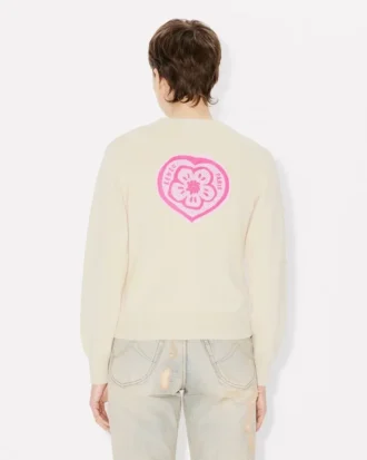 Kenzo Boke Heart‘ Strickjacke aus Baumwollwolle