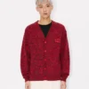Kenzo Boke Heart‘ Strickjacke aus Baumwollwolle