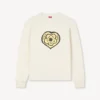 „Kenzo Boke Heart“ Sweatshirt aus Baumwolle