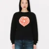 „Kenzo Boke Heart“ Sweatshirt aus Baumwolle