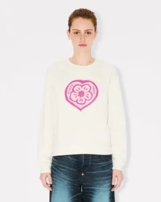 „Kenzo Boke Heart“ Sweatshirt aus Baumwolle