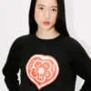 „Kenzo Boke Heart“ Sweatshirt aus Baumwolle
