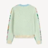 Kenzo Cardigan mit Blumenverzierung aus Baumwollmischung