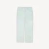 „Kenzo Cartoon“ bestickte Cargo-Jeans im Monkey-Fit aus stone-bleached Chambray