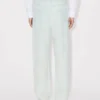 „Kenzo Cartoon“ bestickte Cargo-Jeans im Monkey-Fit aus stone-bleached Chambray