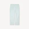 „Kenzo Cartoon“ bestickte Cargo-Jeans im Monkey-Fit aus stone-bleached Chambray