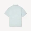 „Kenzo Cartoon“ besticktes Kurzarmhemd aus Stone Bleach Chambray