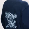 Kenzo Cartoon‘ Besticktes Sweatshirt mit Konturstickerei aus Baumwolle
