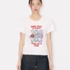 „Kenzo Cartoon“ besticktes T-Shirt aus Baumwolle