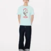 Kenzo Cartoon‘ geschlechtsneutrales Slim-Fit-Hemd aus Baumwolle