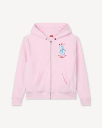 „Kenzo Cartoon“ Kapuzenpullover mit Reißverschluss aus Baumwolle