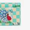 Kenzo Cartoon‘ Kartenetui aus Leder