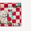 Kenzo Cartoon‘ Kartenetui aus Leder