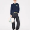 Kenzo Cartoon‘ Kleine Tragetasche aus Canvas