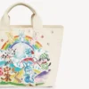 Kenzo Cartoon‘ Kleine Tragetasche aus Canvas