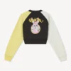 „Kenzo Cartoon“ Kurzarm-Sweatshirt aus Baumwolle