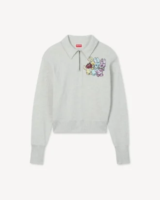 Kenzo Cartoon‘ Polo-Sweatshirt aus Baumwolle