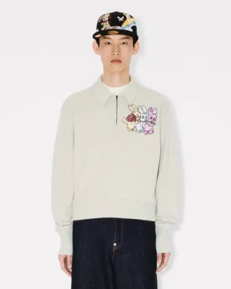 Kenzo Cartoon‘ Polo-Sweatshirt aus Baumwolle