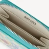 „Kenzo Cartoon“ Reißverschluss-Geldbörse aus Leder