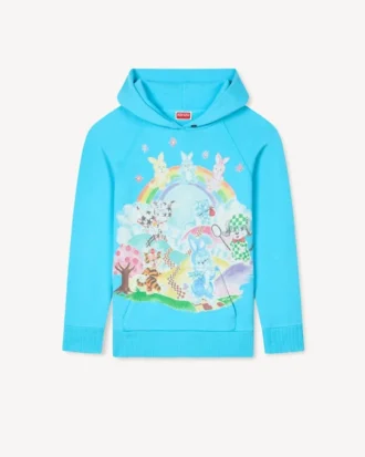 „Kenzo Cartoon“ Skinny-Hoodie aus Baumwolle
