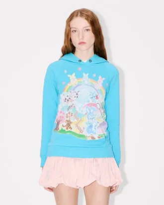 „Kenzo Cartoon“ Skinny-Hoodie aus Baumwolle