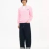 „Kenzo Cartoon“ Strickjacke aus flauschiger Baumwolle