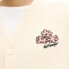 „Kenzo Cartoon“ Strickjacke aus flauschiger Baumwolle