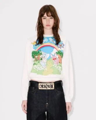 „Kenzo Cartoon“ Sweatshirt aus Baumwolle